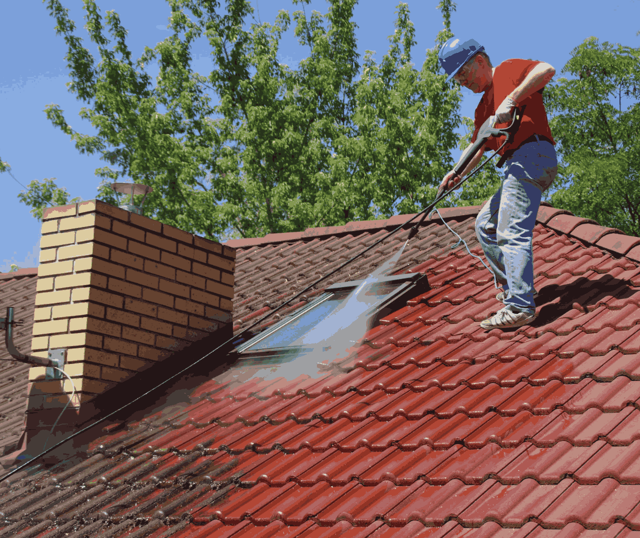 Roof Pressure Washing